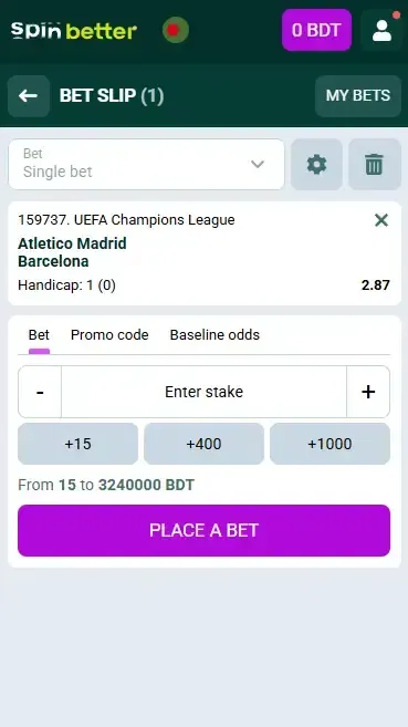 Start Betting on Spinbetter