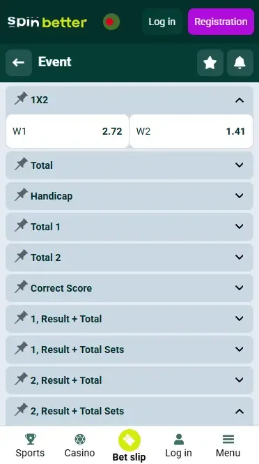 Spinbetter Bangladesh Volleyball Match Winner