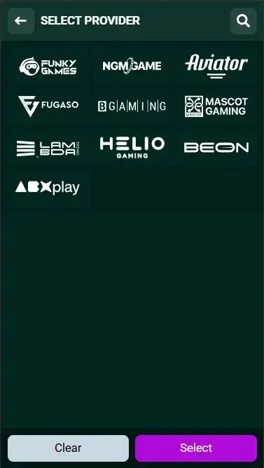 Spinbetter Casino Providers