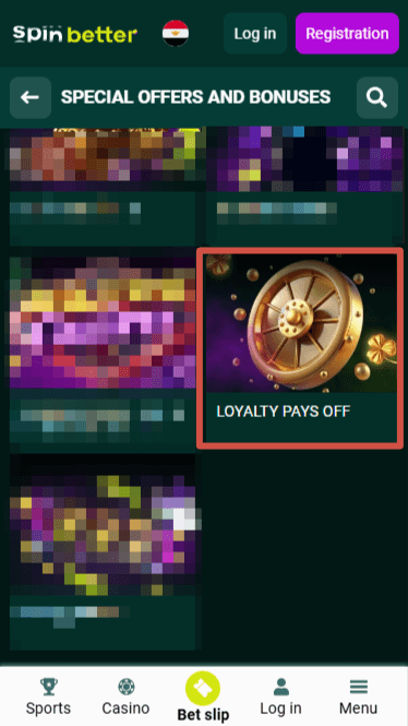 Spinbetter Loyalty Pays Off