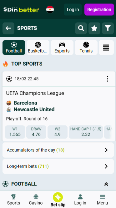 Spinbetter International Football Leagues