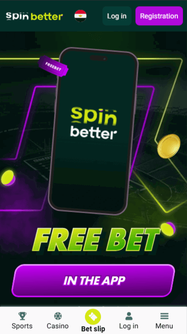 Spinbetter Freebet in Our App