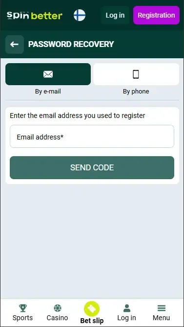 Password Recovery by Email in Finland