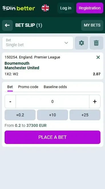 Start Betting on Spinbetter United Kingdom