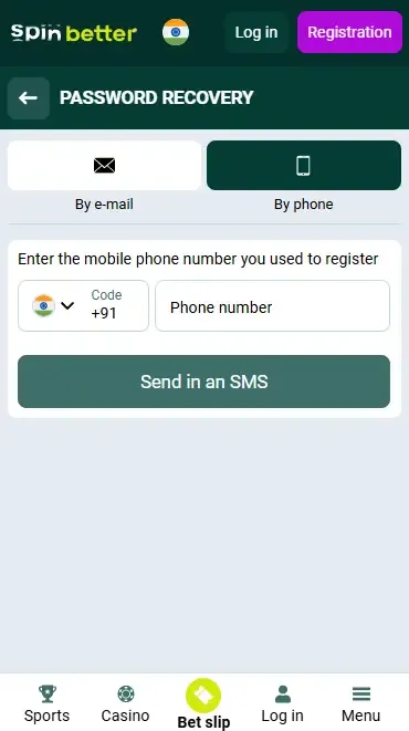 Password Recovery by Phone Number