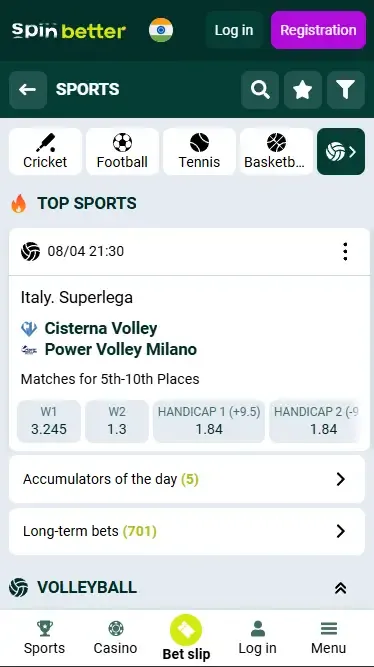 Spinbetter India Sports Betting