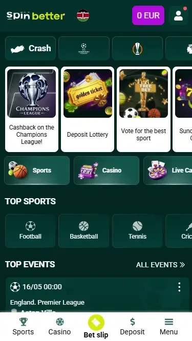 Spinbetter Kenyan App