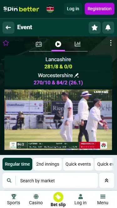 Spinbetter Kenya Live Cricket Betting