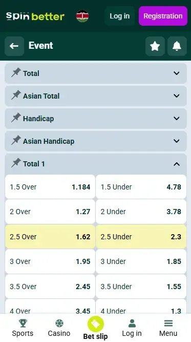 Spinbetter Handicap