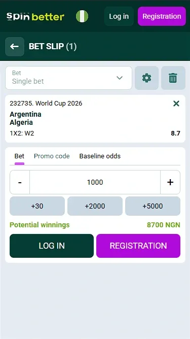 Start Betting on Spinbetter