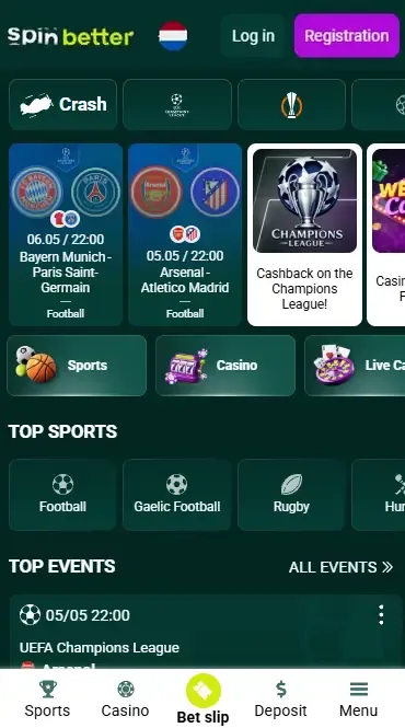 Spinbetter Dutch App