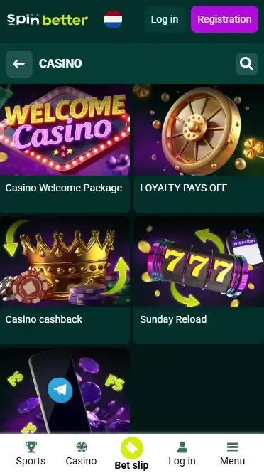 Spinbetter NL Casino Ongoing Bonuses