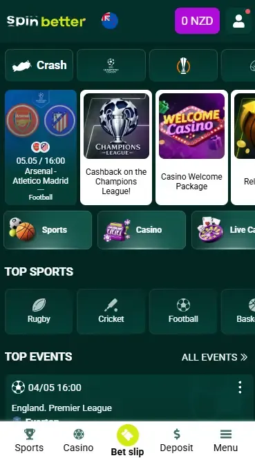Spinbetter New Zealand App