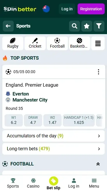 Spinbetter New Zealand Sports Betting