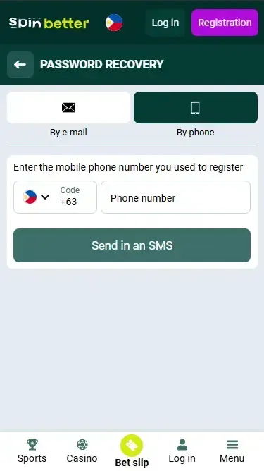 Password Recovery by Phone Number