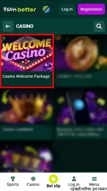 Casino Welcome Bonus