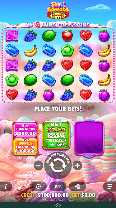 Spinbetter Sweet Bonanza Gameplay