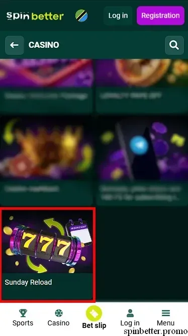 Spinbetter Casino Deposit Bonus