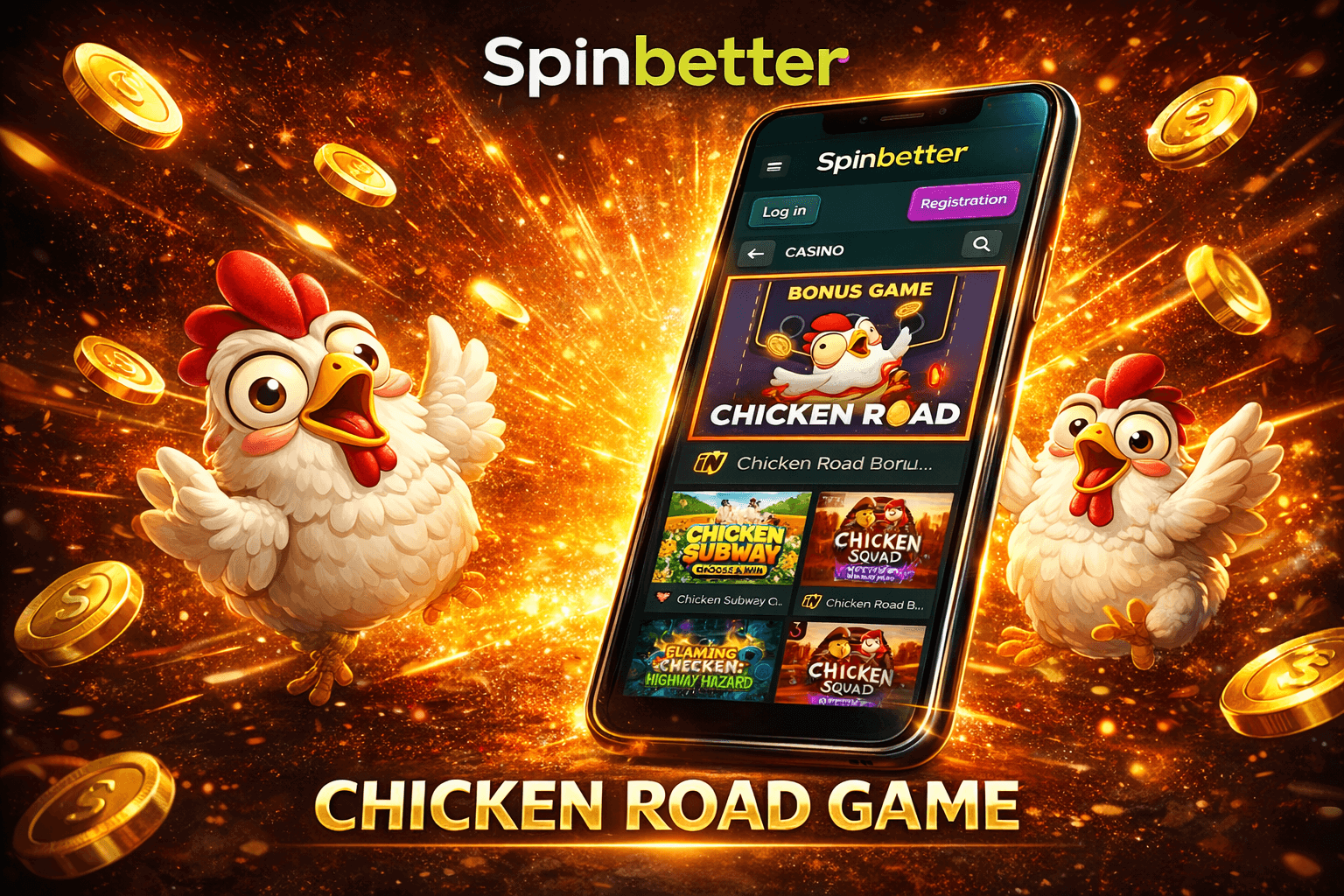 Spinbetter Chicken Road