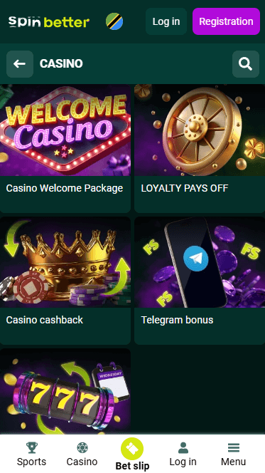 Spinbetter Casino Bonuses