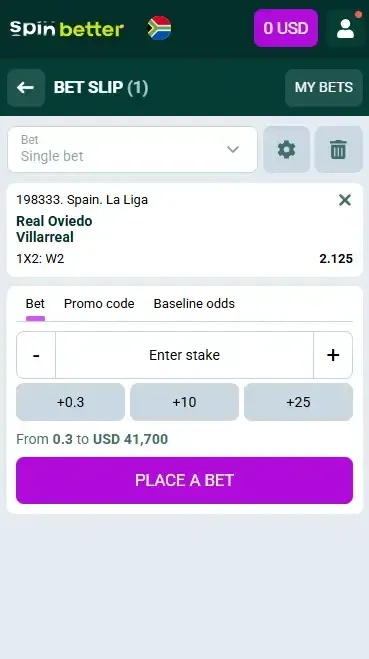 Start Betting on Spinbetter