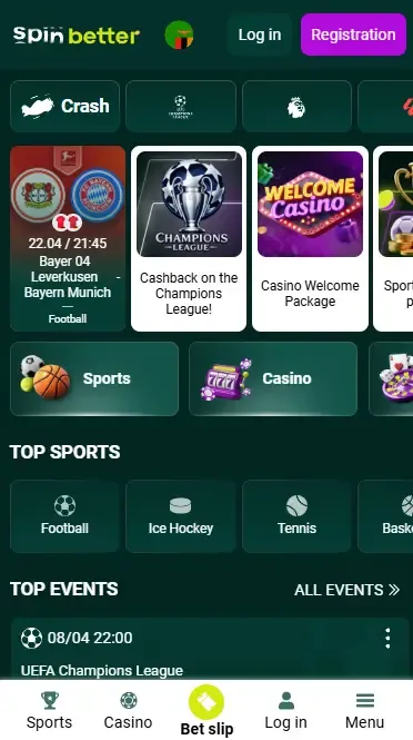 Spinbetter Zambian App