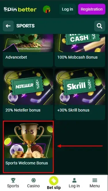 Spinbetter Zambia Welcome Bonus