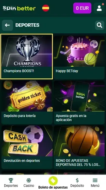 Bonificaciones de temporada y especiales