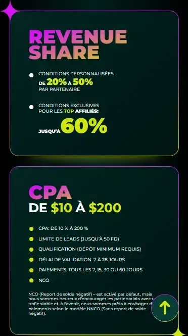 Chiffre d'affaires de Spinbetter Maroc