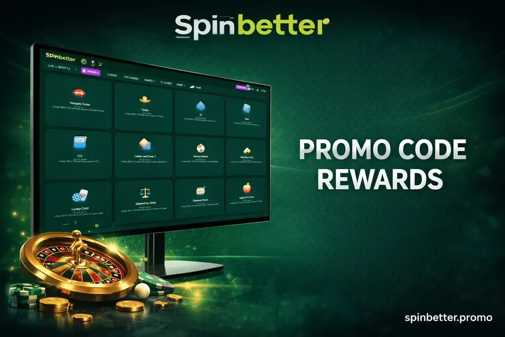 Spinbetter промокод бойынша бонустары