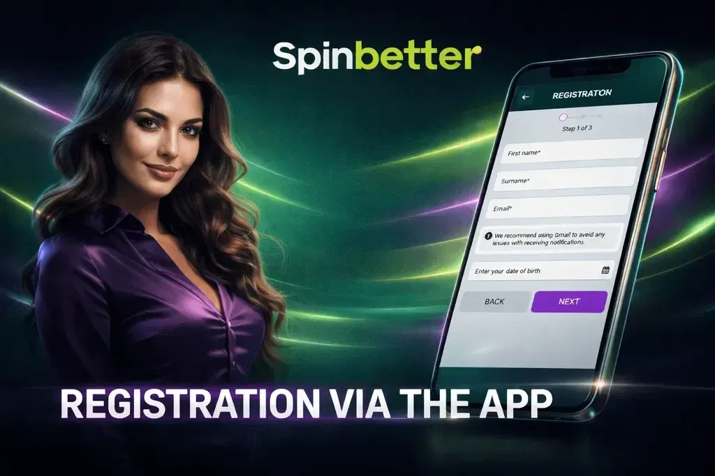 Rejestracja przez aplikację