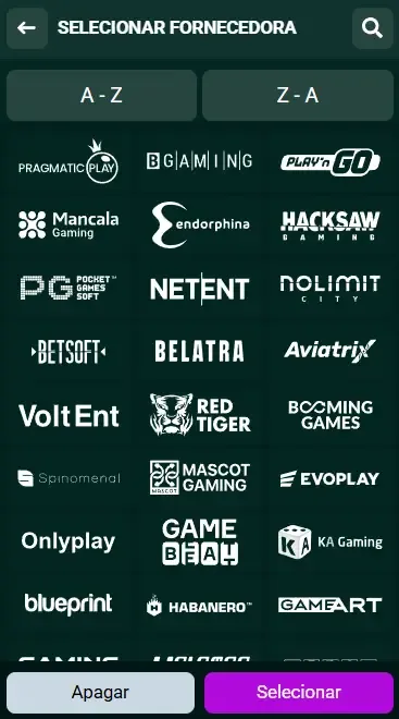 Provedores do Casino Spinbetter