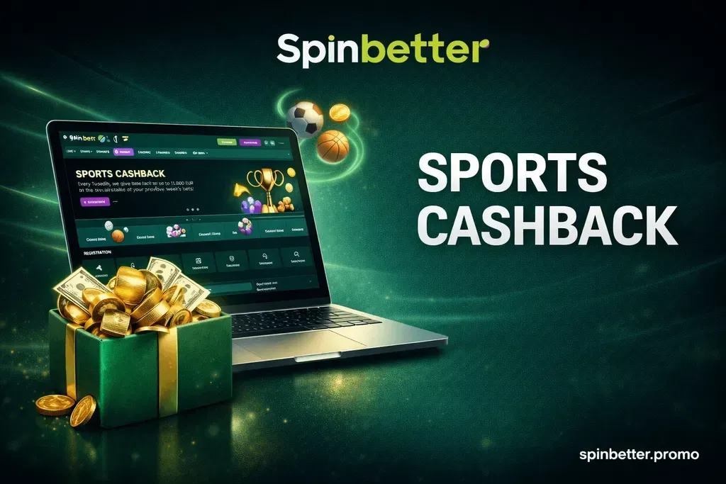 Cashback za športové stávky Spinbetter
