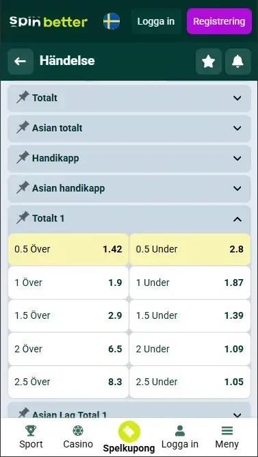 Spinbetter Handicap