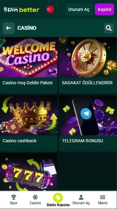Spinbetter: Casino'da Devam Eden Bonuslar